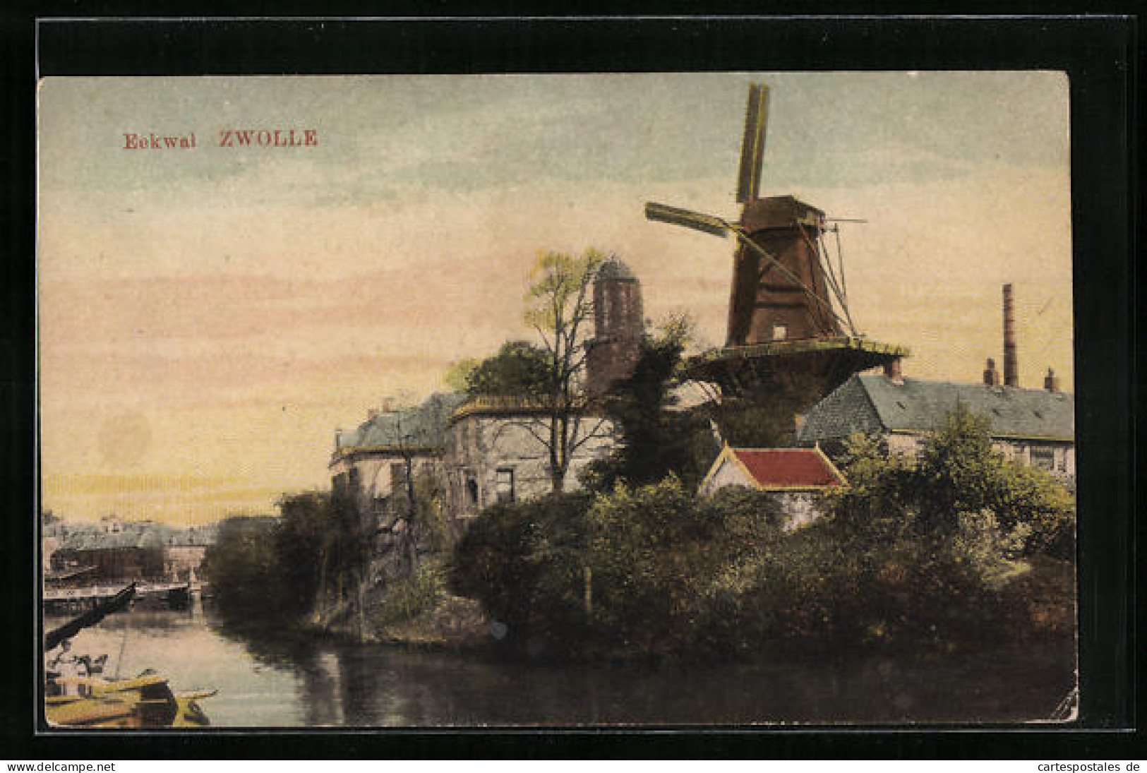 AK Zwolle, Eekwal, Die Windmühle  - Zwolle
