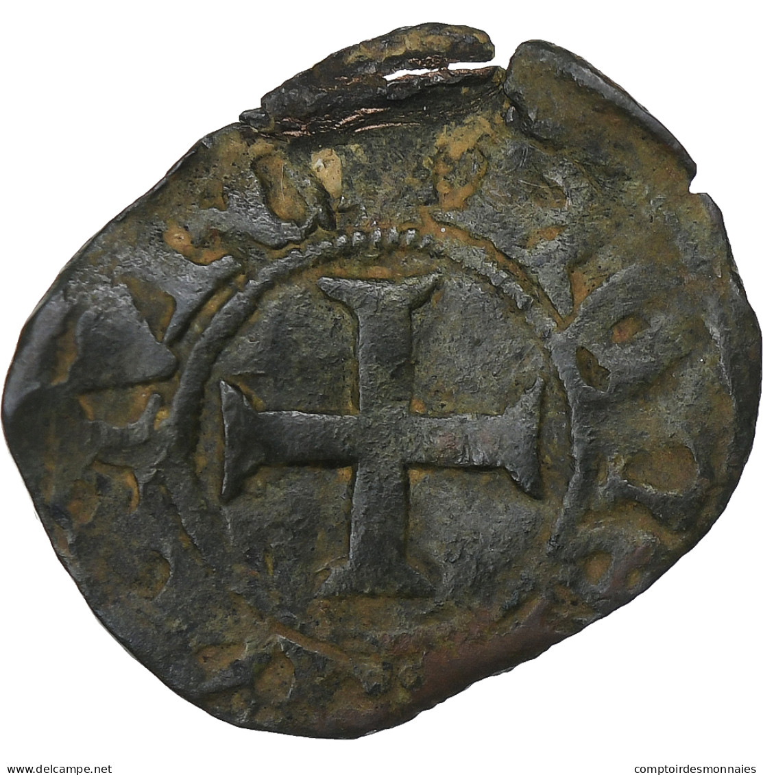 Comté De Namur, Guillaume I, Mite Au Lion, 1337-1391, Namur, Billon - Autres & Non Classés