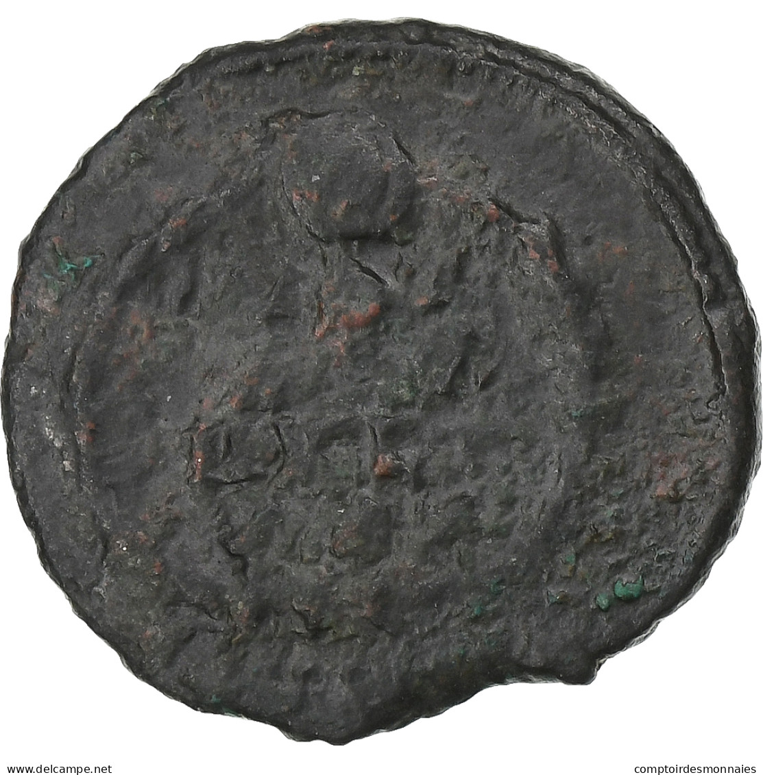 Constance II, Follis, 337-361, Bronze, TB - L'Empire Chrétien (307 à 363)