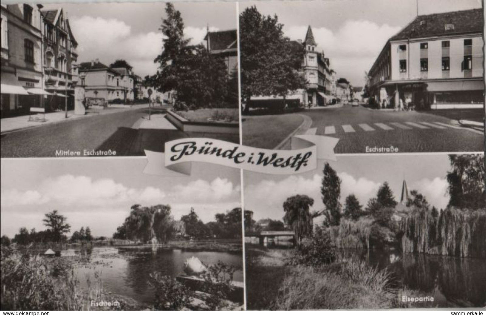 59587 - Bünde - U.a. Eschstrasse - Ca. 1960 - Buende