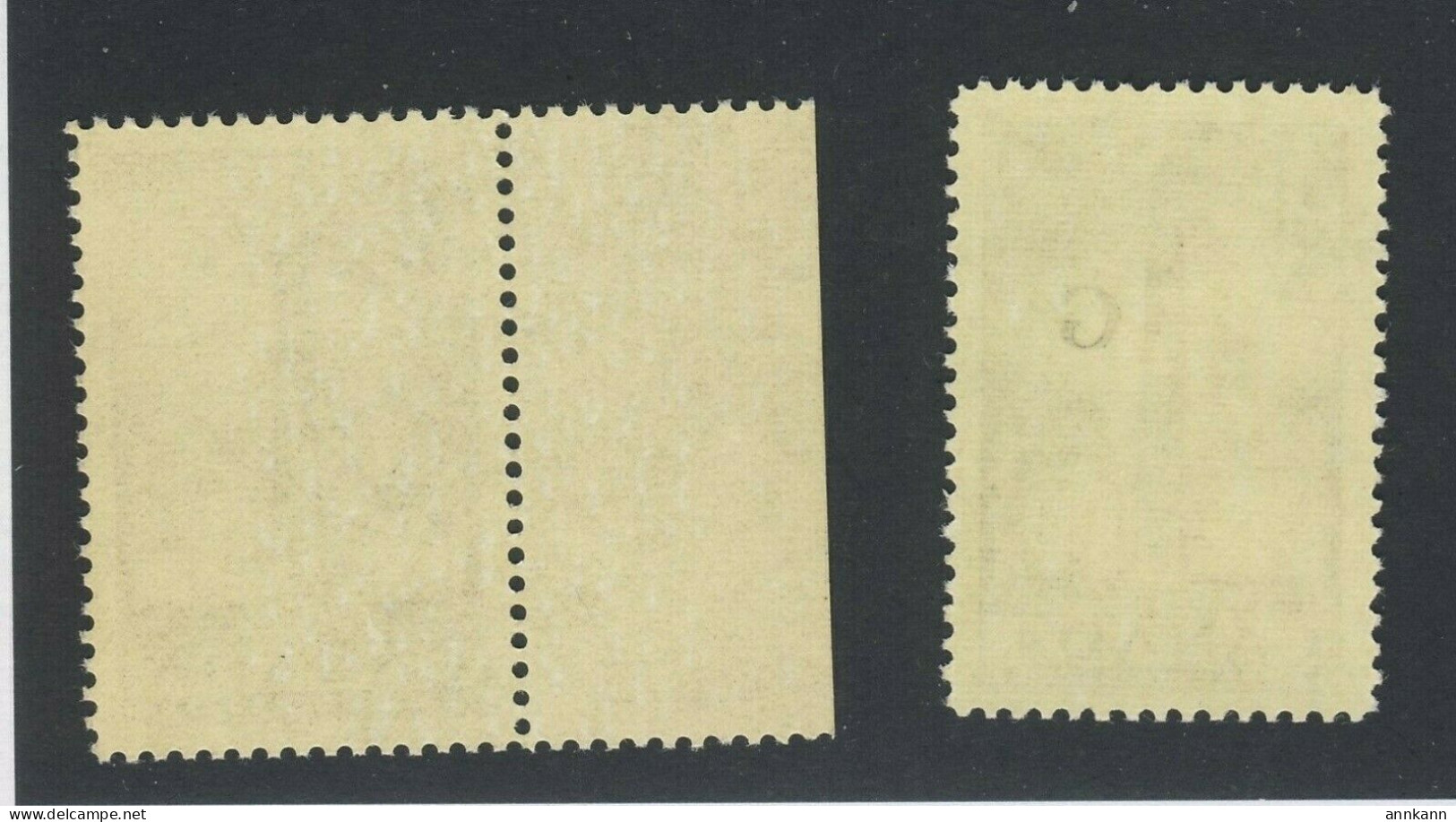 2x MNH VF $1.00 Totem Canada Stamps #321 & 032 G Overprint Guide Value = $26.00 - Sobrecargados