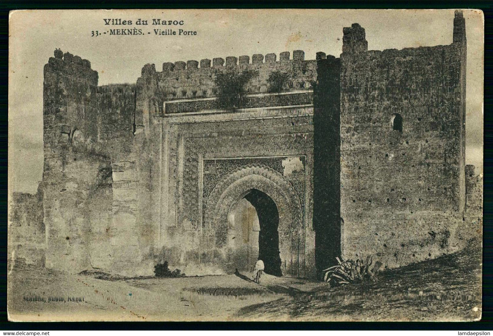 A68  MAROC CPA MEKNES - VIEILLE PORTE - Collections & Lots