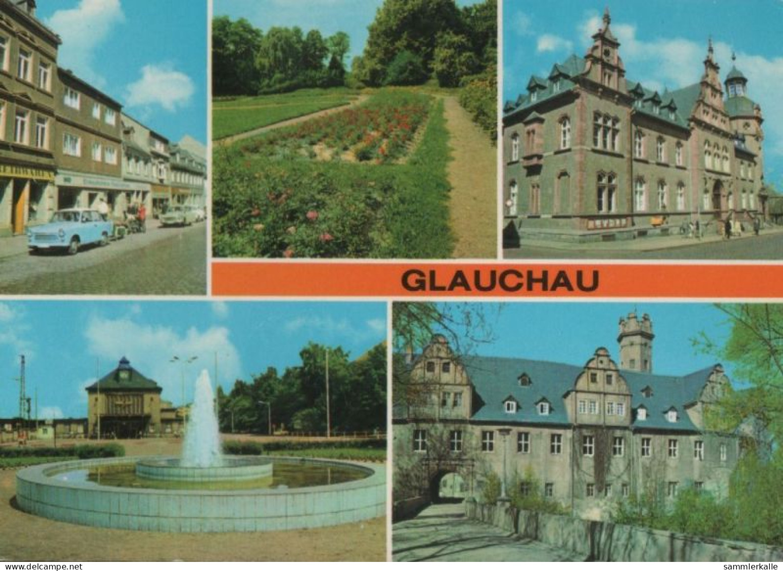 48678 - Glauchau - U.a. Schloss Forderglauchau - 1987 - Glauchau