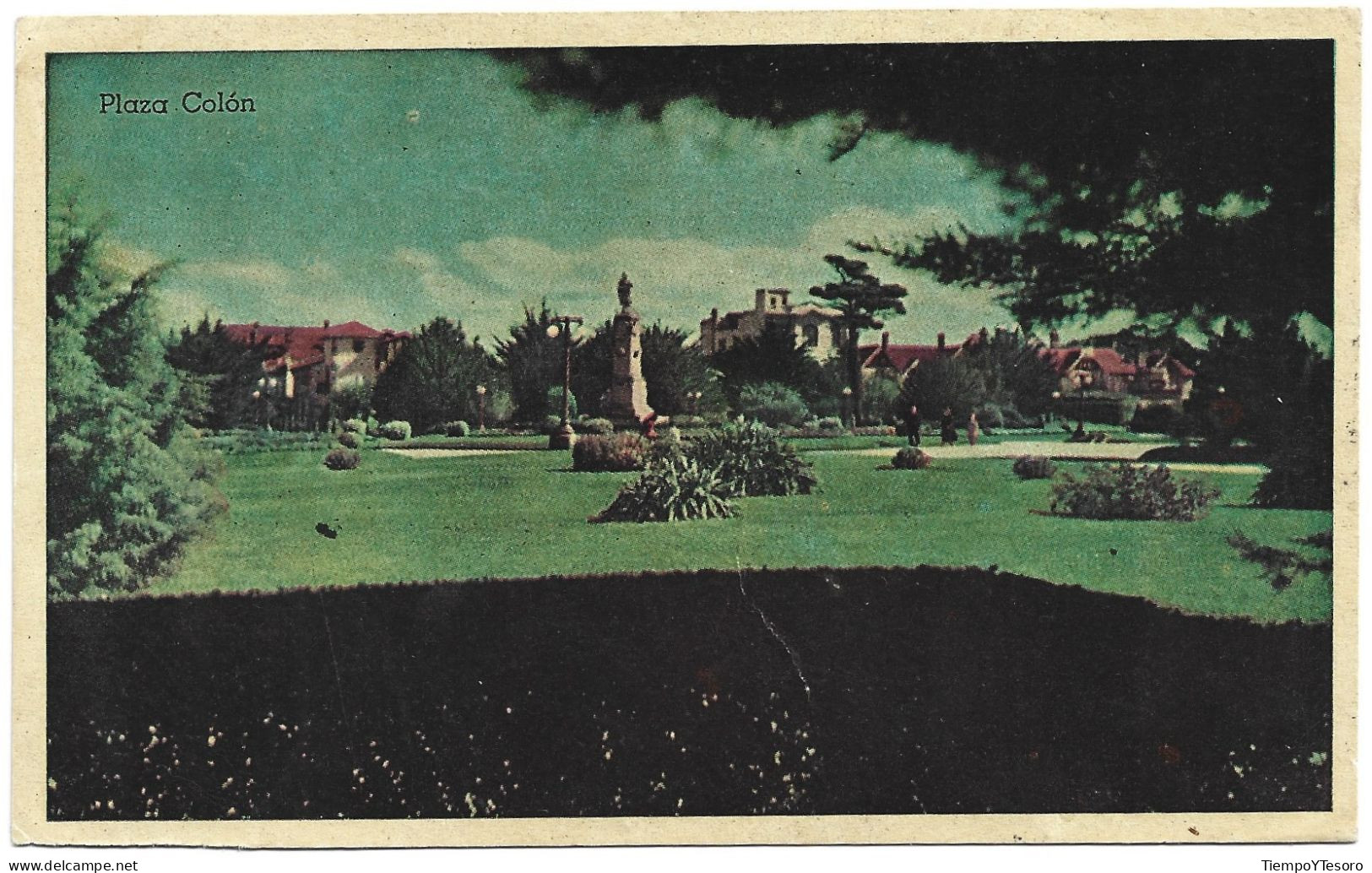 Postcard - Argentina, Mar Del Plata, Plaza Colón, N°1489 - Argentine