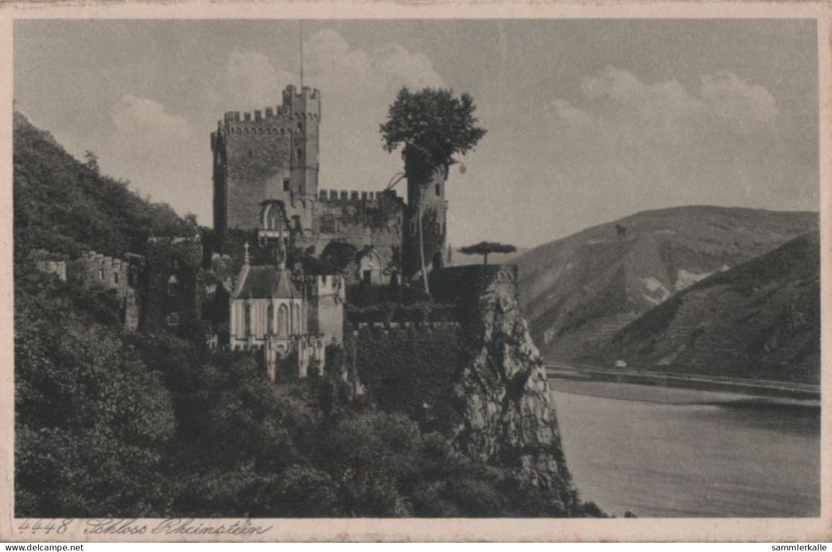 46966 - Trechtingshausen, Burg Rheinstein - Ca. 1950 - Ingelheim