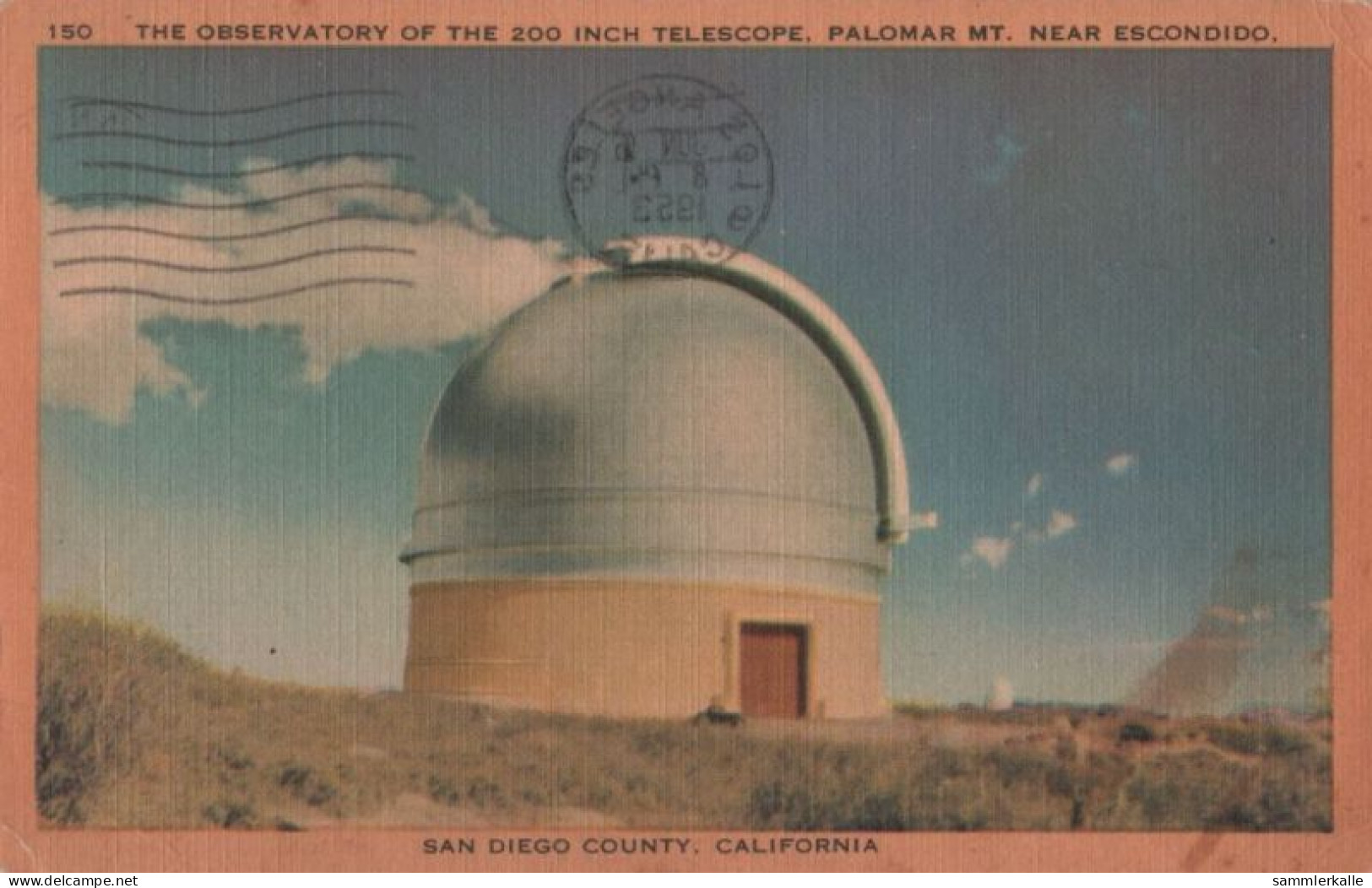 92654 - USA - San Diego - County - Observatory - 1953 - San Diego