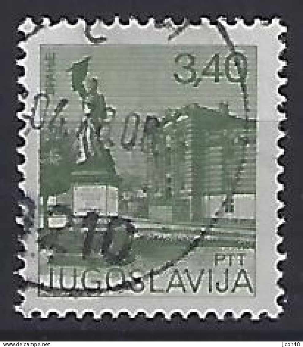 Jugoslavia 1977  Sehenswurdigkeiten (o) Mi.1694 A - Gebruikt