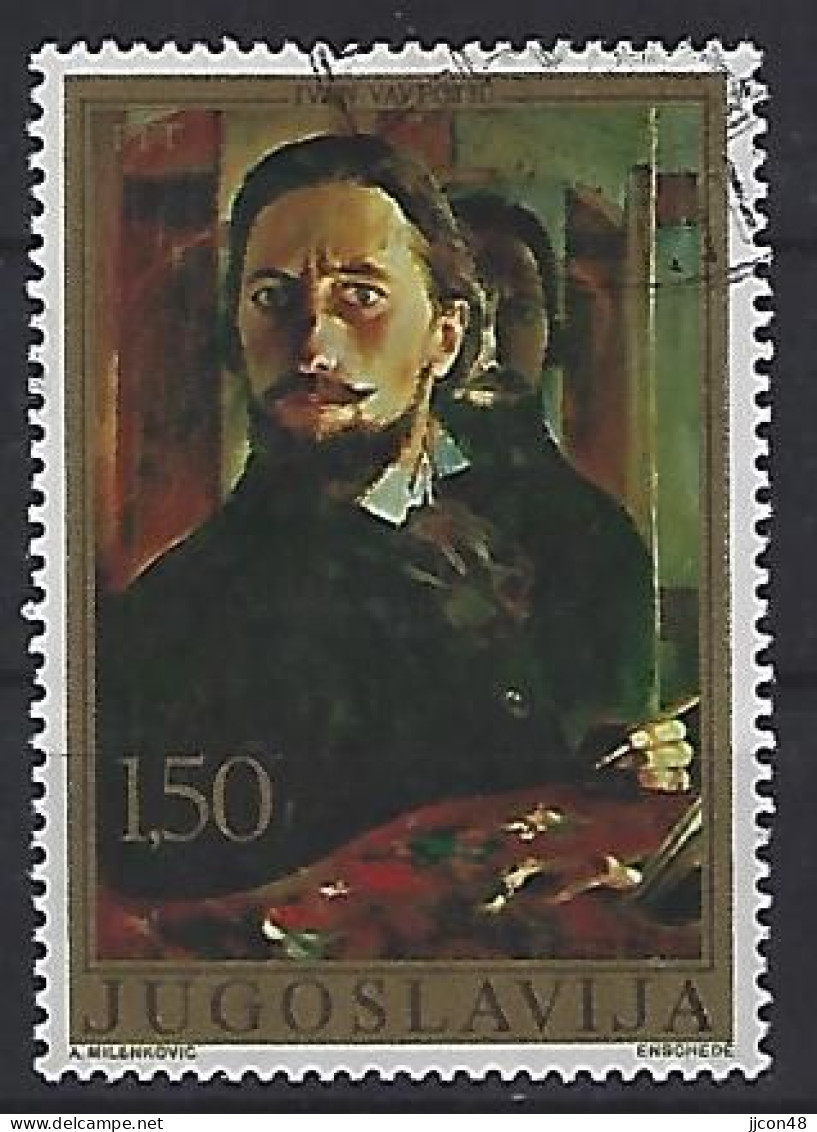 Jugoslavia 1977  Selbstportrats (o) Mi.1708 - Used Stamps