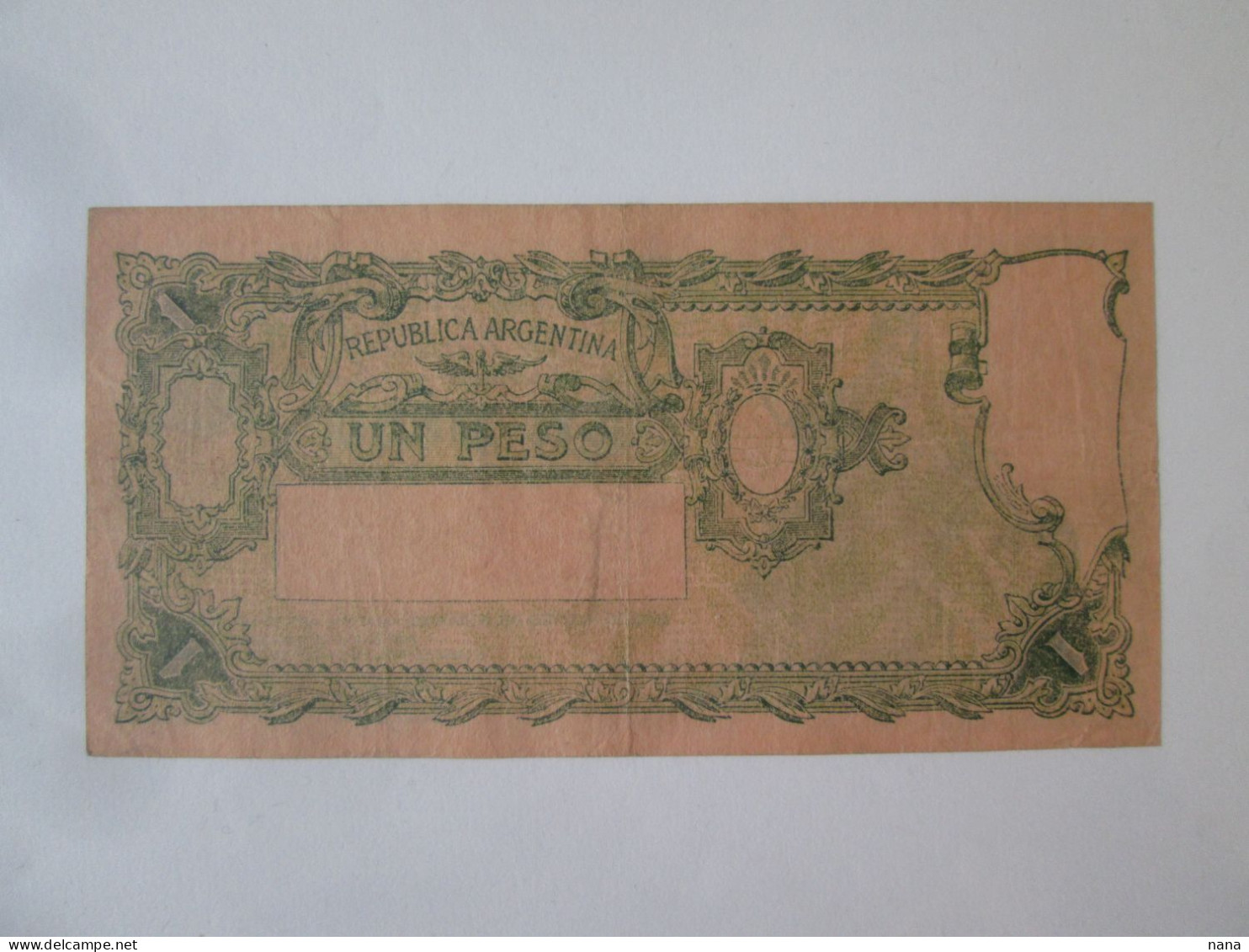 Argentina 1 Peso 1946 Banknote In Very Good Condition See Pictures - Argentinien