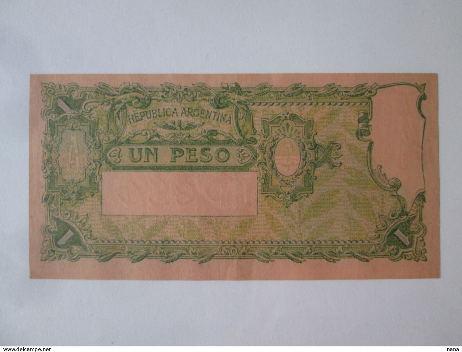 Argentina 1 Peso 1935 Banknote In Very Good Condition See Pictures - Argentina