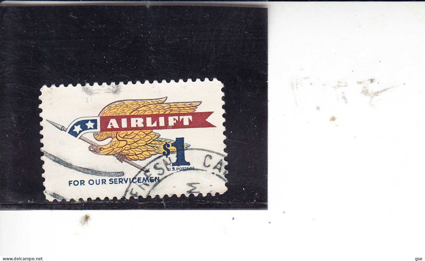 STATI UNITI  1968 - Yvert  A  68° -  Colis Militaire - Used Stamps