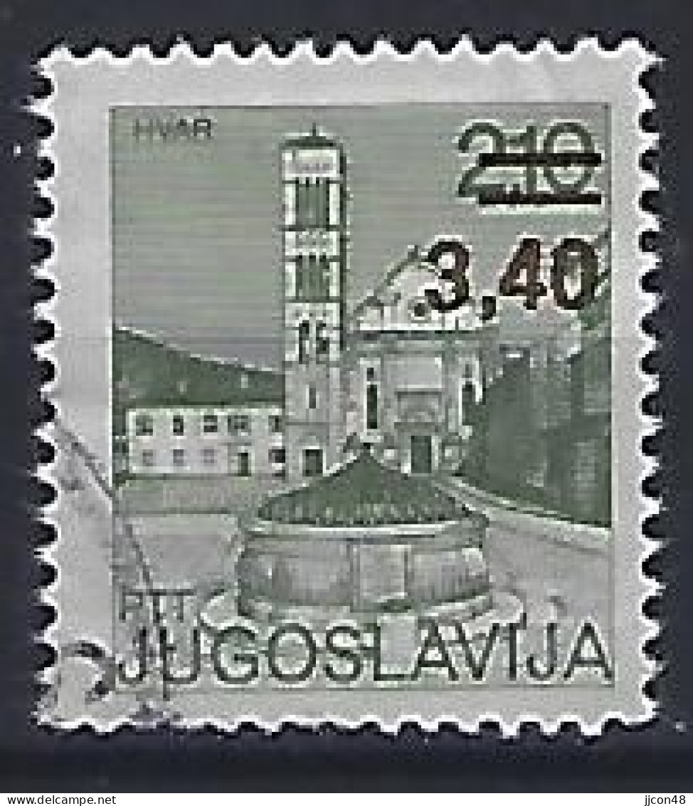 Jugoslavia 1978  Sehenswurdigkeiten (o) Mi.1738 - Gebruikt