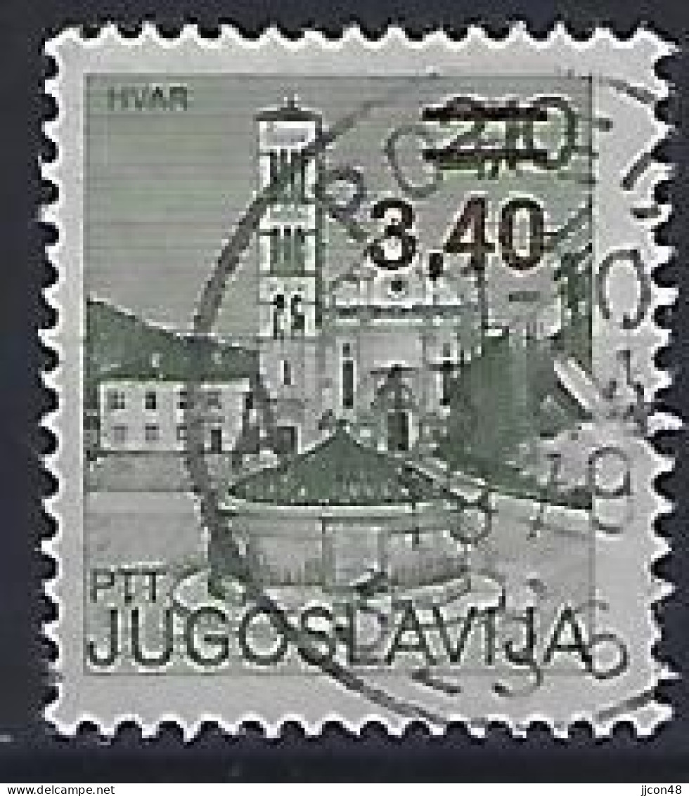 Jugoslavia 1978  Sehenswurdigkeiten (o) Mi.1738 - Usados