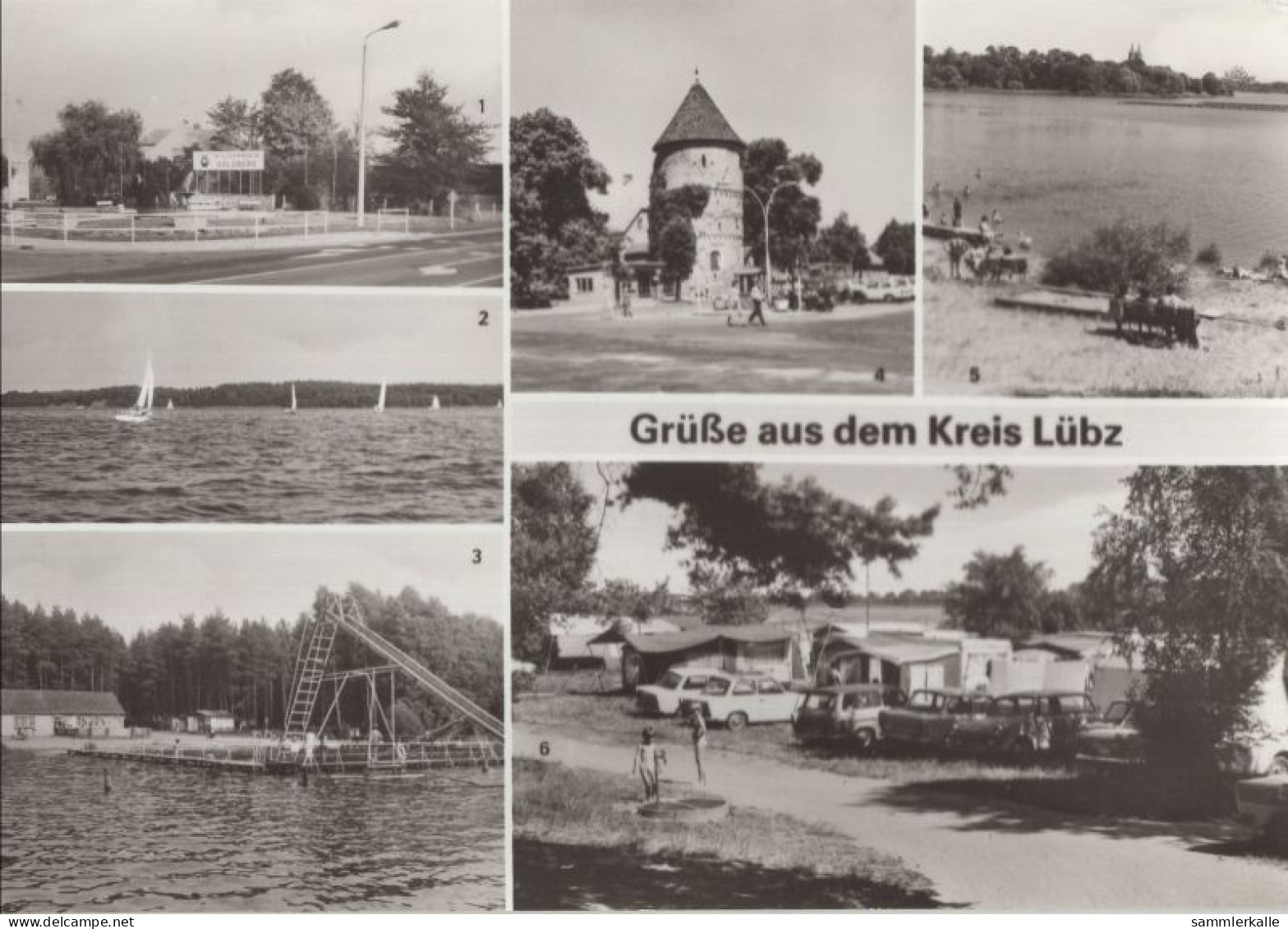 135967 - Lübz - Grüsse Aus Dem Kreis - Lübz