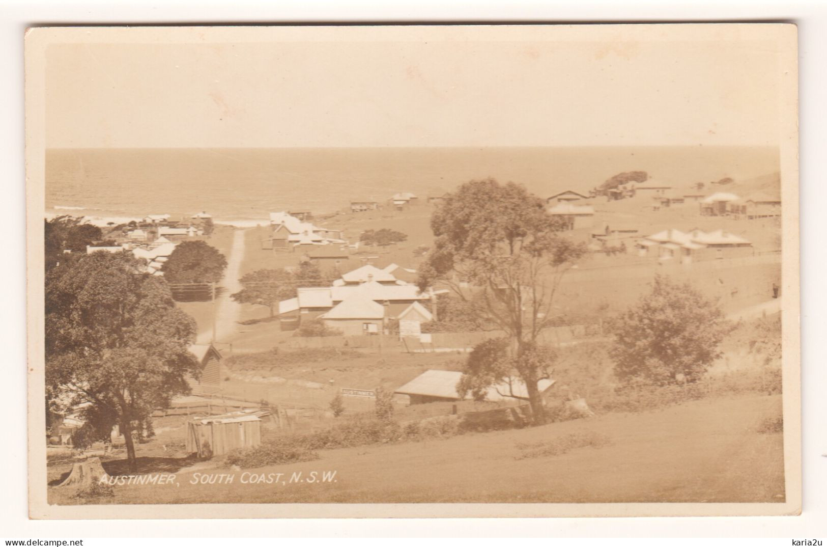 Austinmer, NSW, Australia, Old Postcard - Sonstige & Ohne Zuordnung
