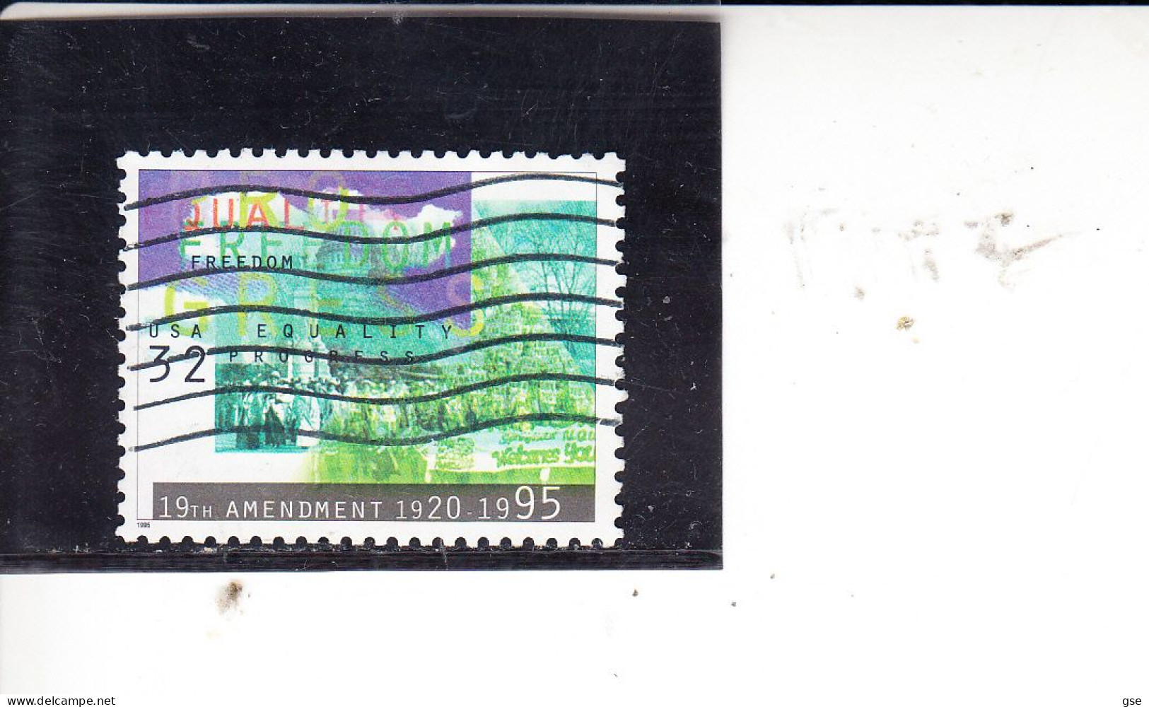 STATI UNITI   1995  - Yvert  2390° -  Costituzione - Used Stamps