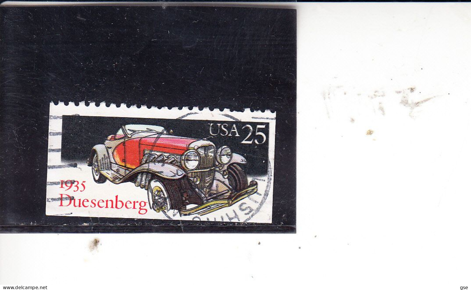 STATI UNITI   1988  - Yvert  1826° -  Auto Antiche - Gebruikt