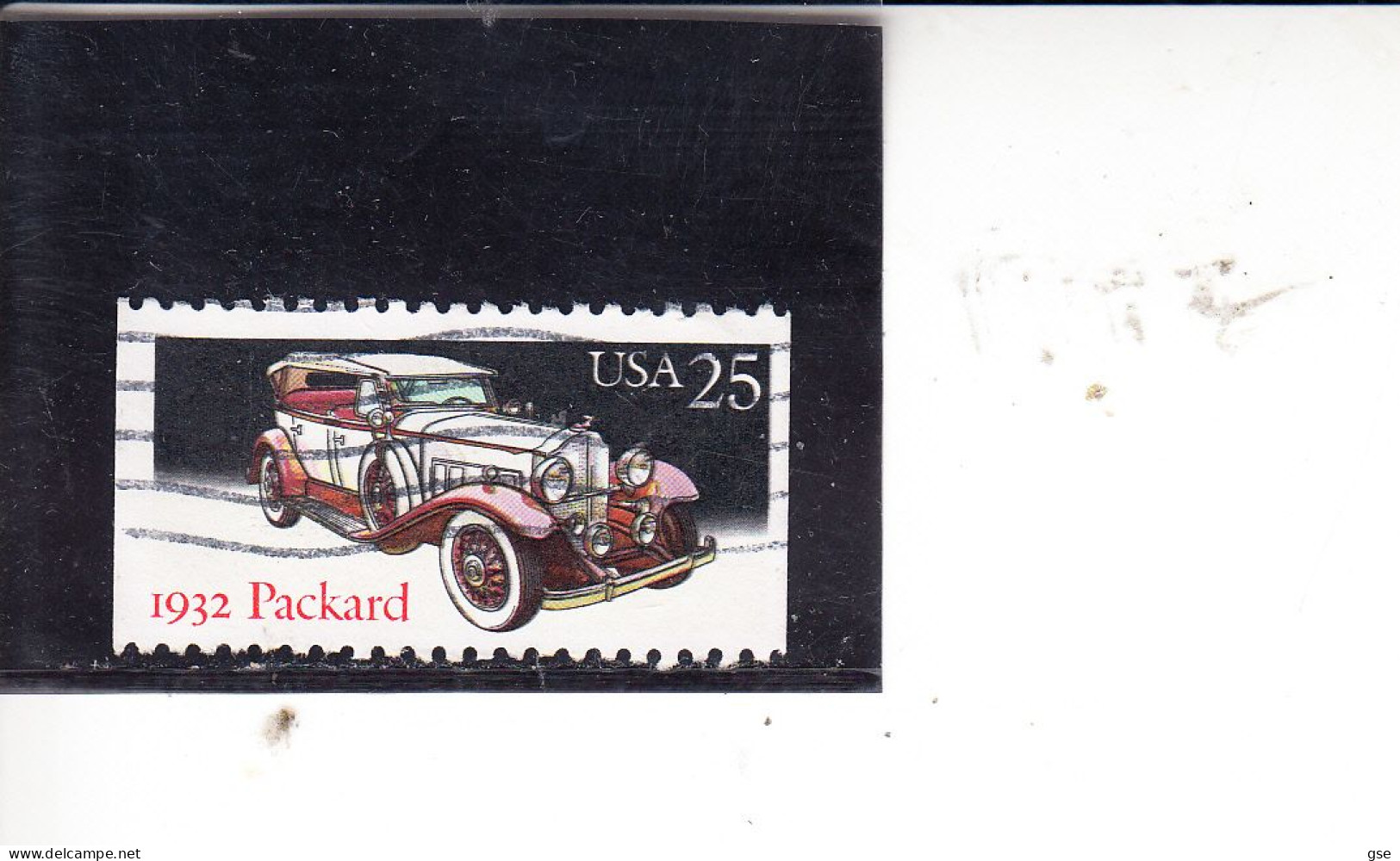 STATI UNITI   1988  - Yvert  1825° -  Auto Antiche - Used Stamps
