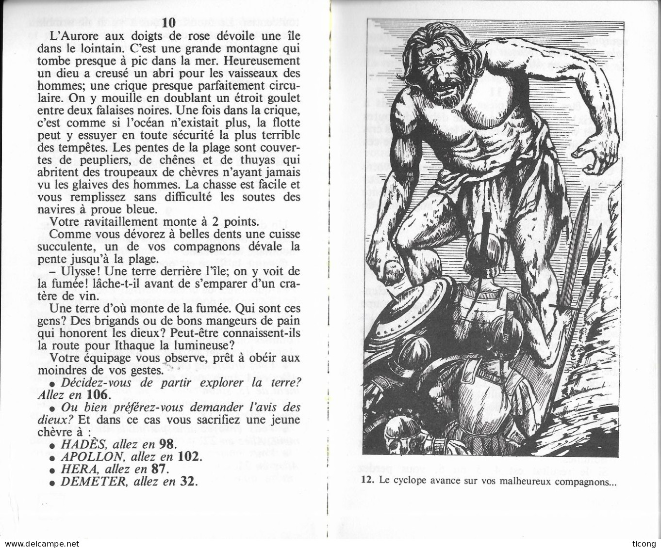 SOYEZ LE HEROS HISTOIRES A JOUER DE CAYLA ET PECAU, LE VOYAGE D ULYSSE, 1ERE EDITION PRESSE POCKET 1986, VOIR LES SCANS - Autres & Non Classés