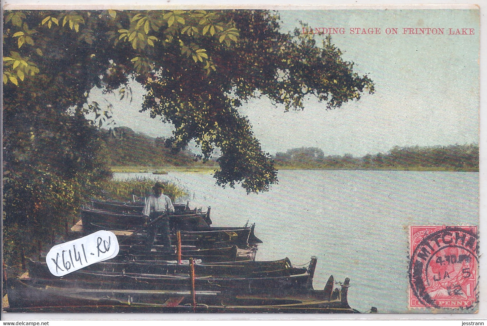 LANDING STAGE ON FRINTON LAKE - Other & Unclassified