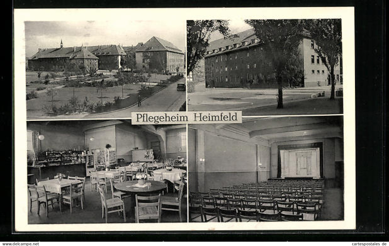 AK Harburg-Heimfeld, Vier Ansichten Vom Pflegeheim Der Sozialbehörde  - Harburg