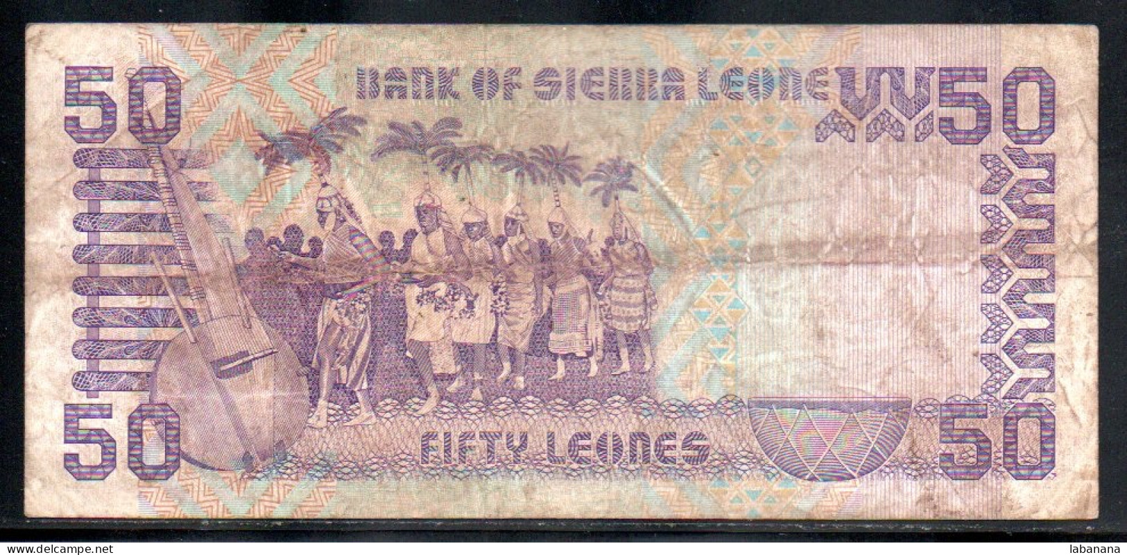 329-Sierra Leone 50 Leones 1988 C14 - Sierra Leone