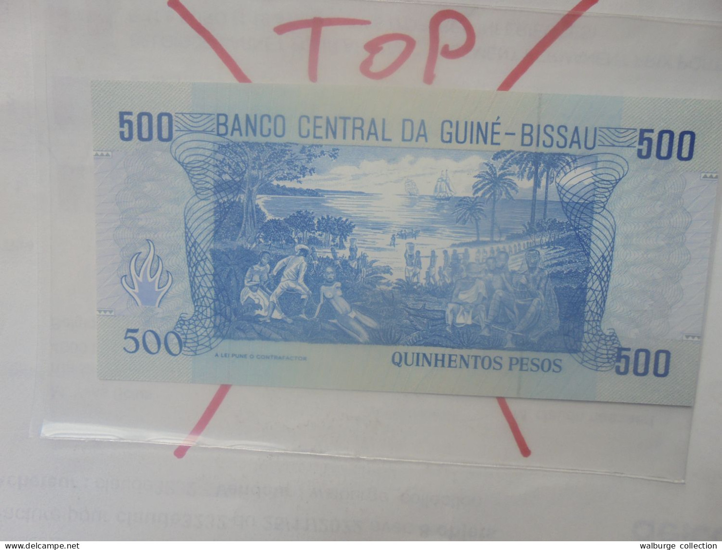 GUINEE-BISSAU 500 PESOS 1990 Neuf (B.33) - Guinea–Bissau