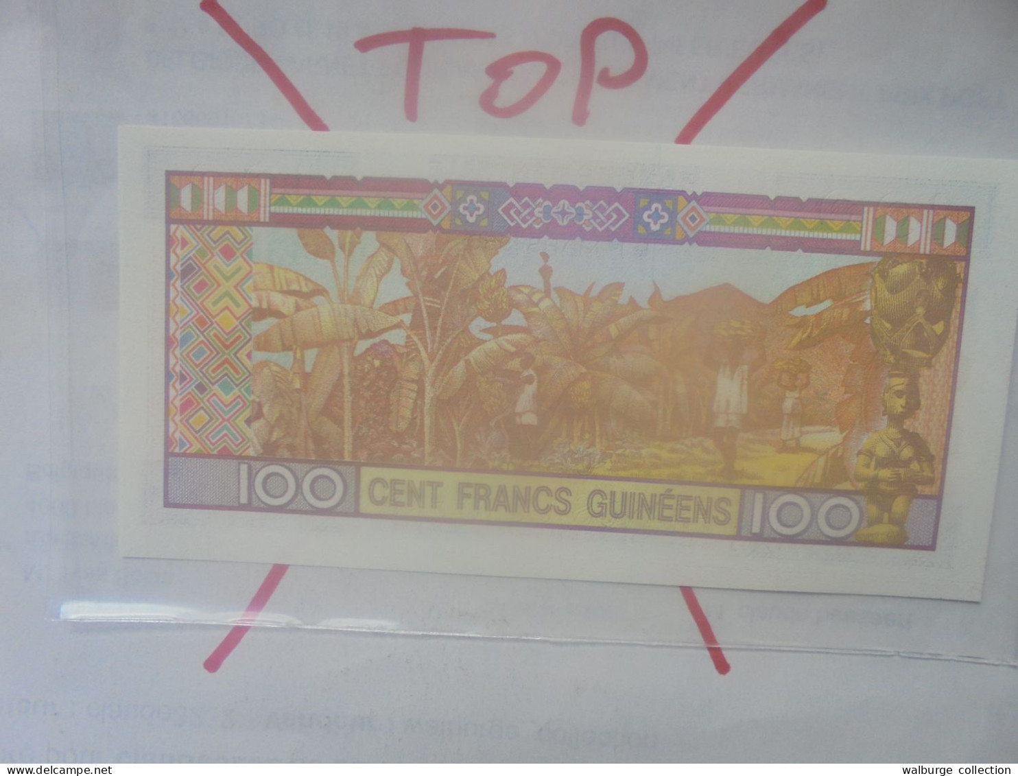 GUINEE 100 FRANCS 1998 Neuf (B.33) - Guinea