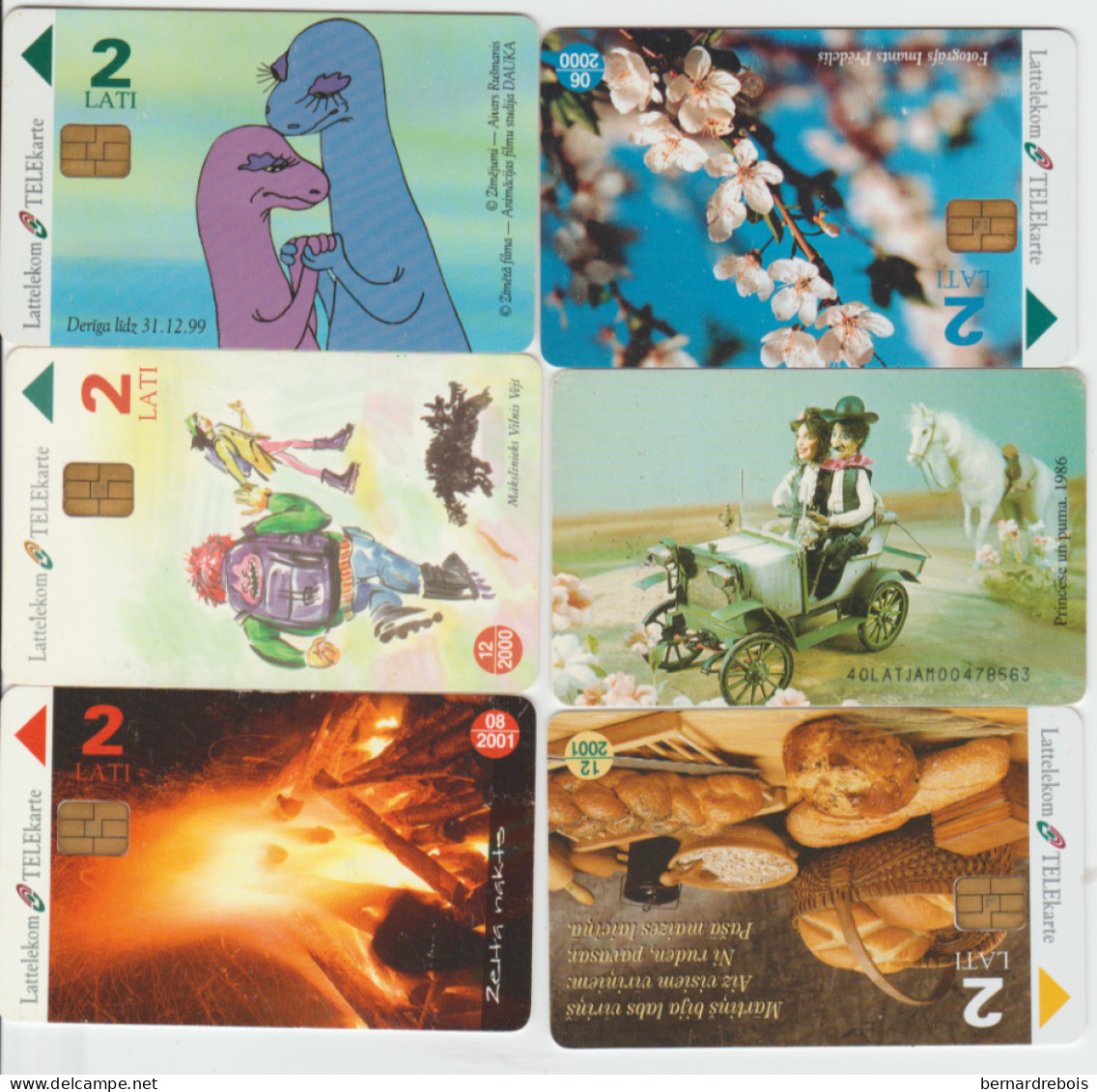 B06 - 6 CARTES A PUCE DE FINLANDE Pour 2 Euros - Finlandia