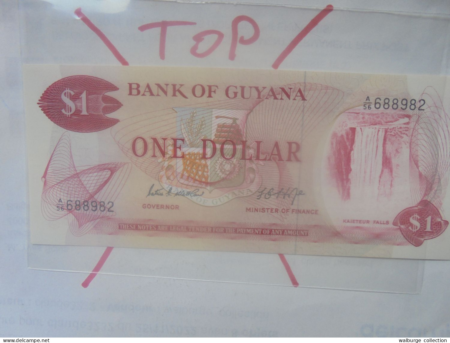 GUYANA 1$ 1966-92 Neuf (B.33) - Guyana