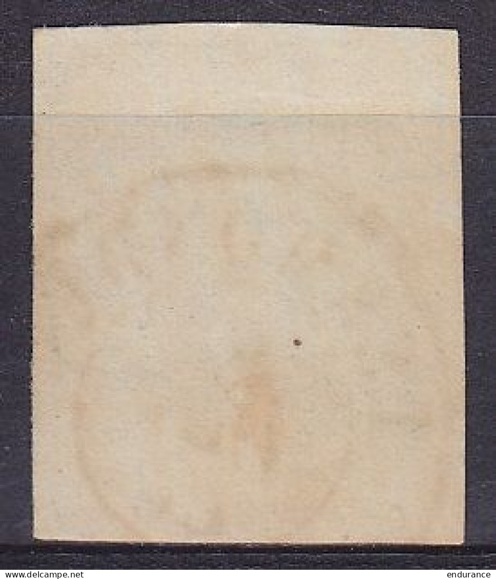 Belgique - N°22 - 1c Gris Petit Lion Non-dentelé Oblit. TIRLEMONT - TTB ! - 1866-1867 Piccolo Leone