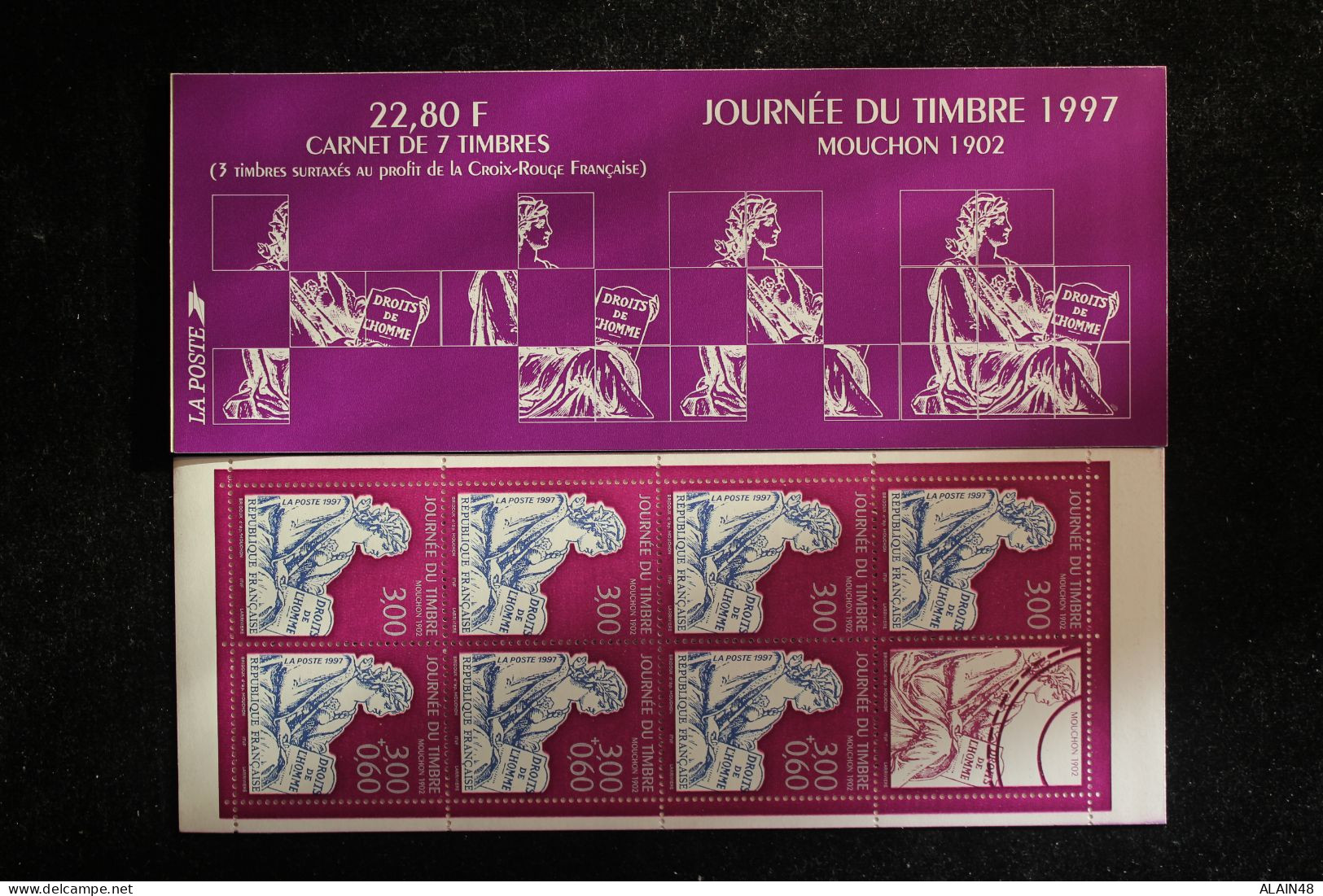 FRANCE 1997 CARNET BC3053 JOURNEE DU TIMBRE NEUFS** NON PLIE TTB MOUCHON 1902 - Tag Der Briefmarke