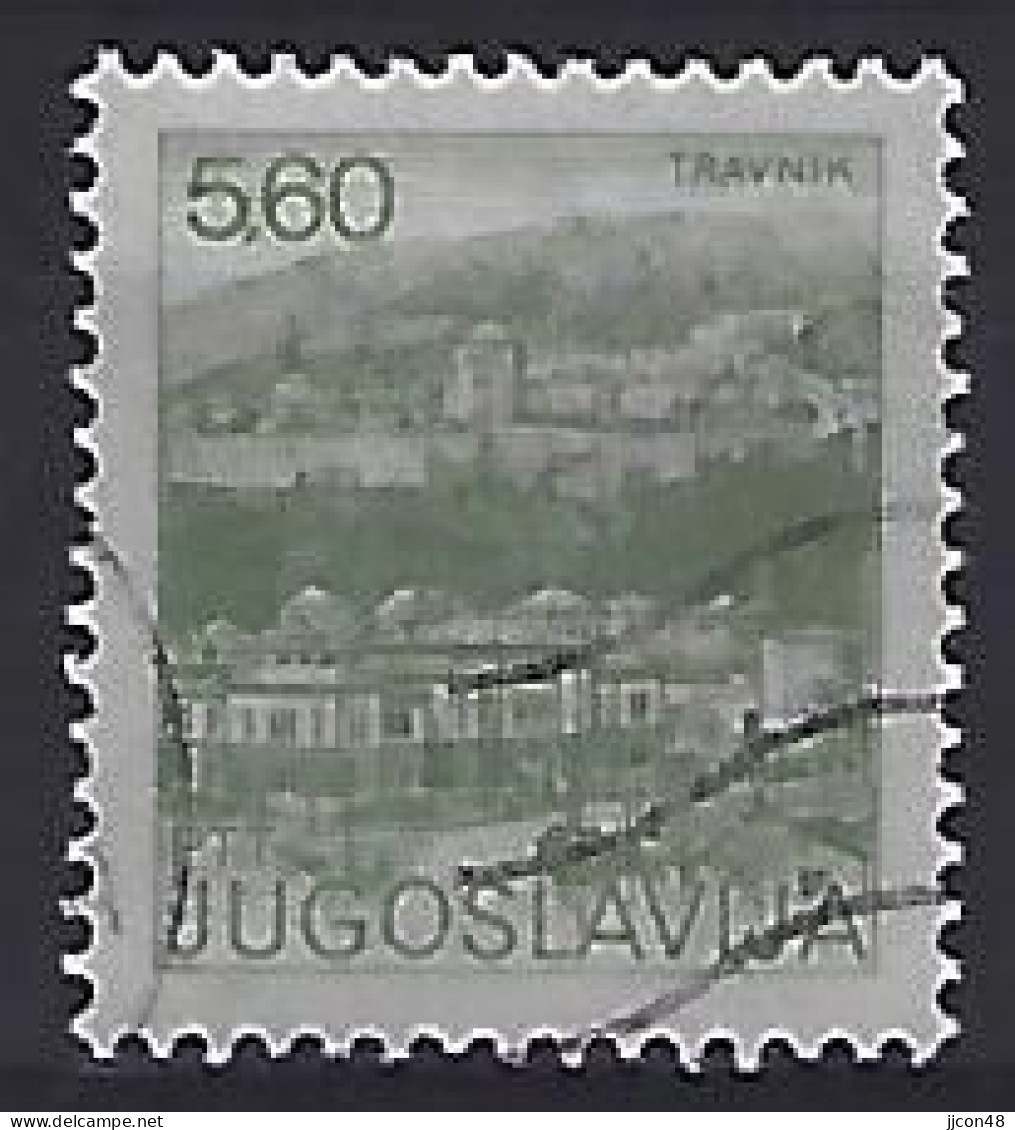 Jugoslavia 1981  Sehenswurdigkeiten (o) Mi.1880 A - Usados