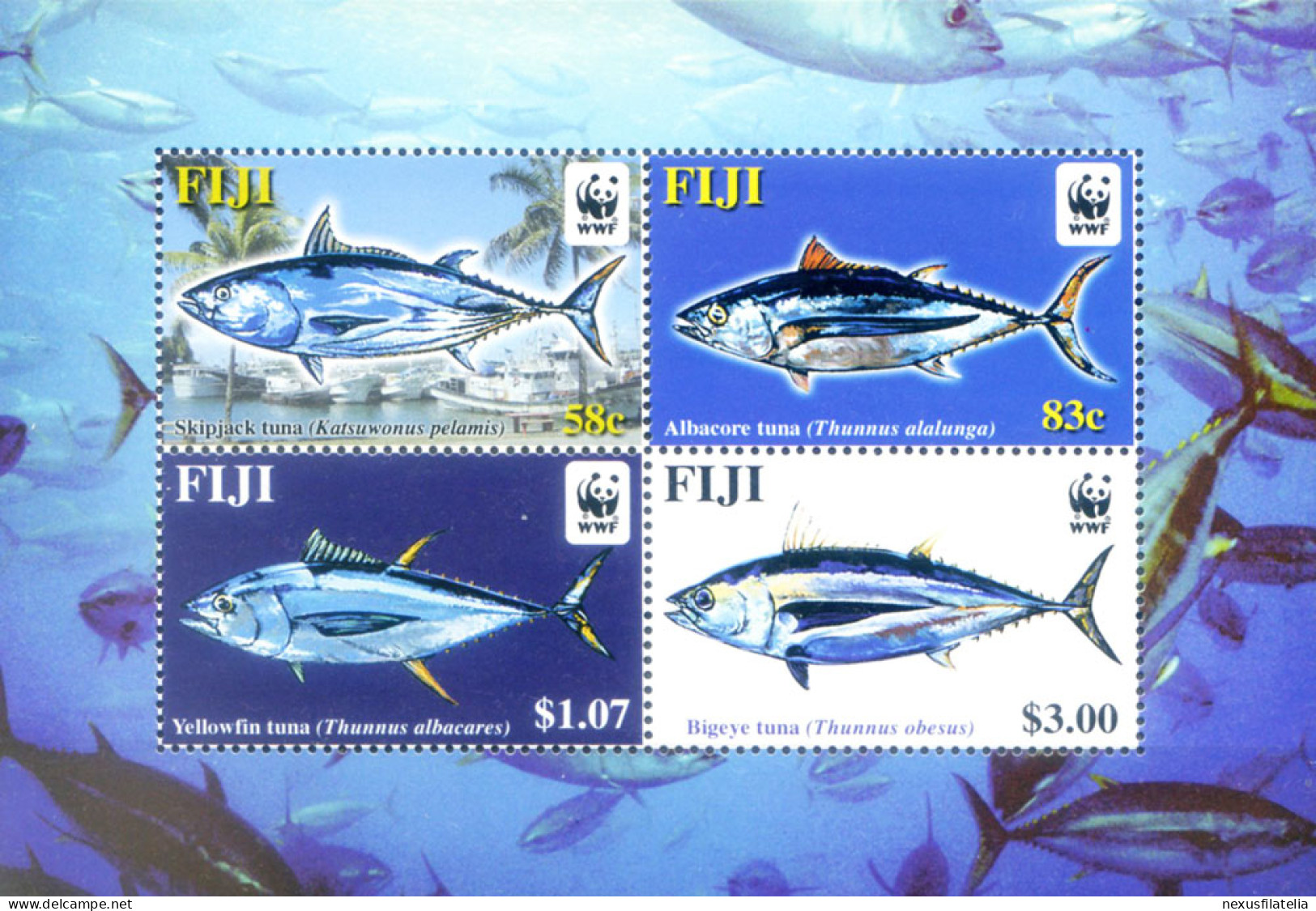 Fauna.WWF. Tonno 2004. - Fiji (1970-...)