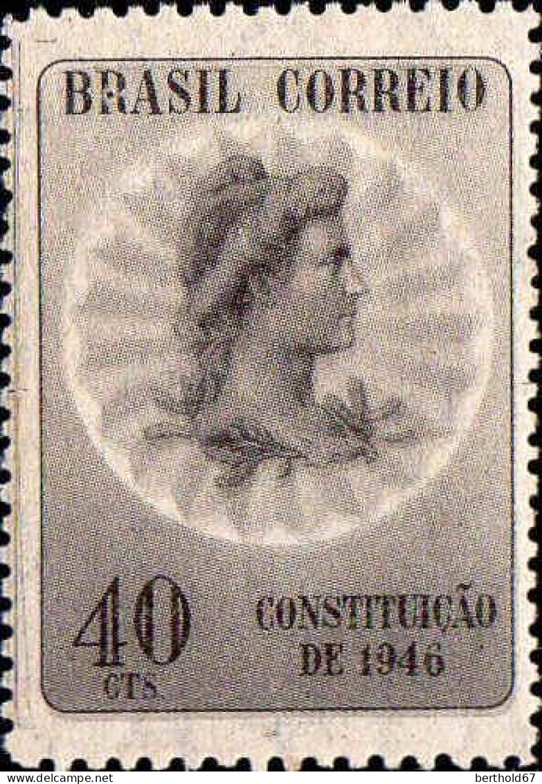 Brésil Poste N** Yv: 439 Mi:694 Constituiçao De 1946 - Nuevos