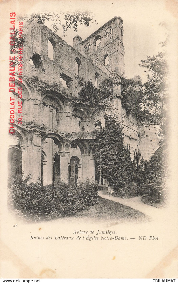 76-JUMIEGES-N°T5241-F/0189 - Jumieges