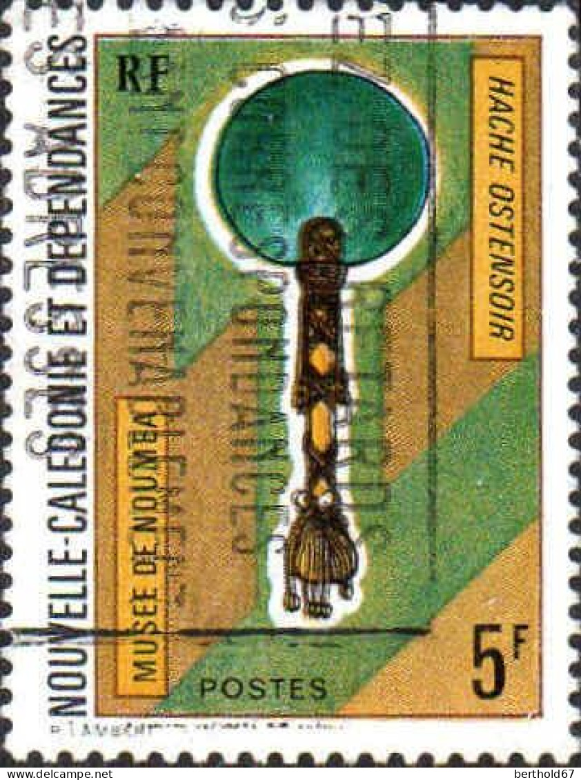 Nle-Calédonie Poste Obl Yv: 381/384 Musée De Nouméa (Belle Obl.mécanique) - Usados