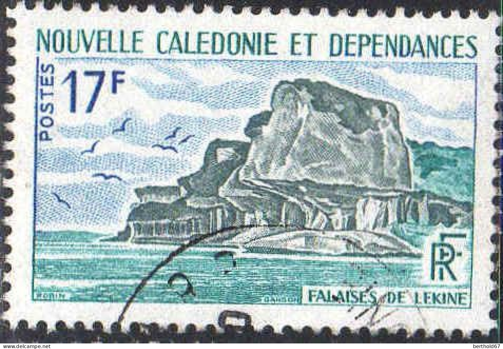 Nle-Calédonie Poste Obl Yv: 336 Mi:432 Falaise De Lekine (Beau Cachet Rond) - Usados