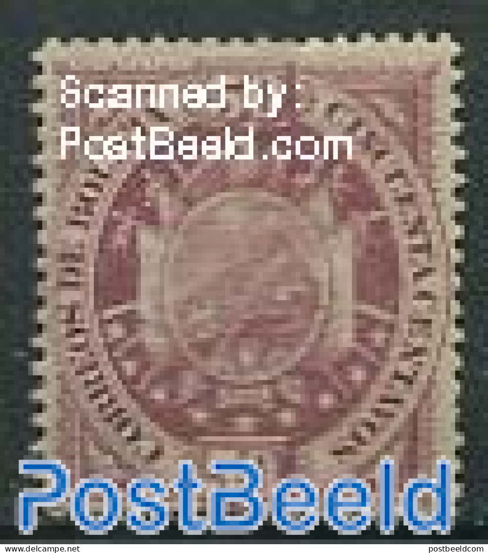 Bolivia 1894 50c, Perf. 14, Stamp Out Of Set, Unused (hinged), History - Coat Of Arms - Bolivia
