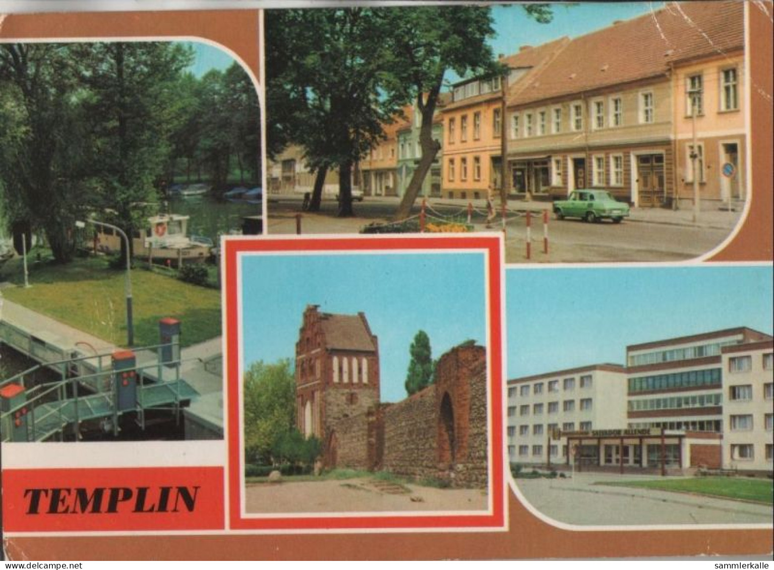 49927 - Templin - U.a. Stadtmauer - 1985 - Templin