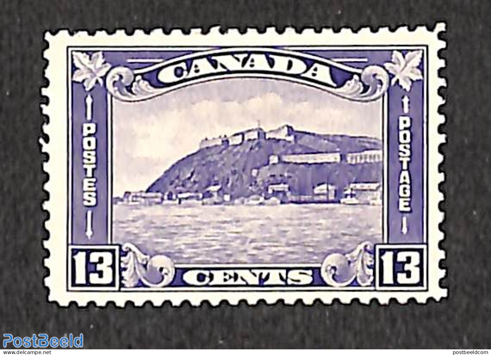 Canada 1932 Quebec Citadel 1v, Unused (hinged), Art - Castles & Fortifications - Unused Stamps