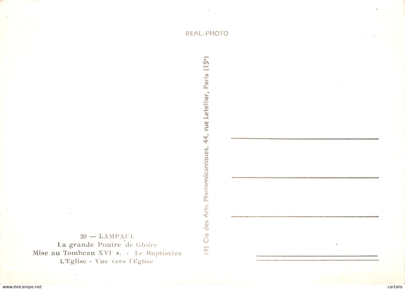 29-LAMPAUL-N°C-4311-C/0117 - Lampaul-Guimiliau