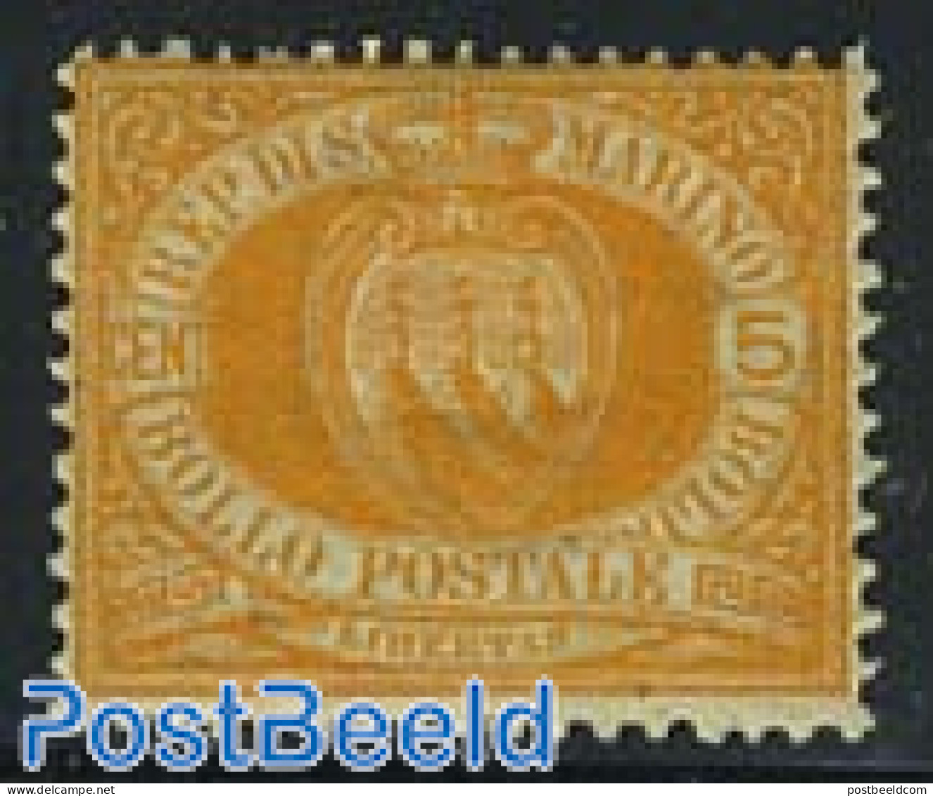 San Marino 1890 5c. Orange, Unused Hinged, Unused (hinged) - Neufs