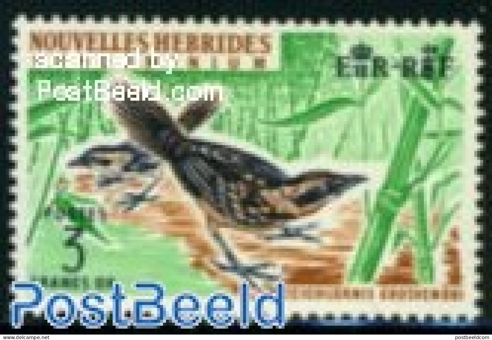 New Hebrides 1967 3Fr, Stamp Out Of Set, Mint NH, Nature - Birds - Unused Stamps