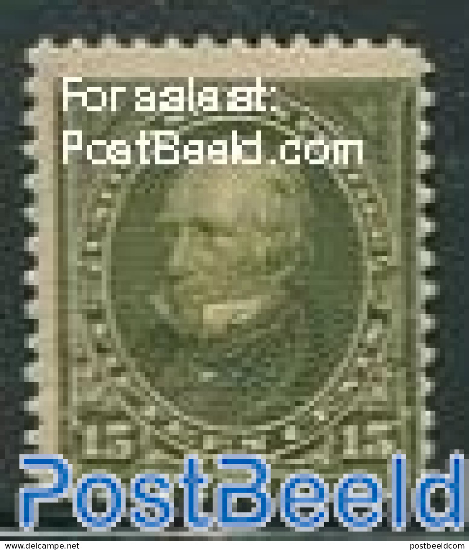 United States Of America 1898 15c, Olive, Stamp Out Of Set, Unused (hinged) - Unused Stamps