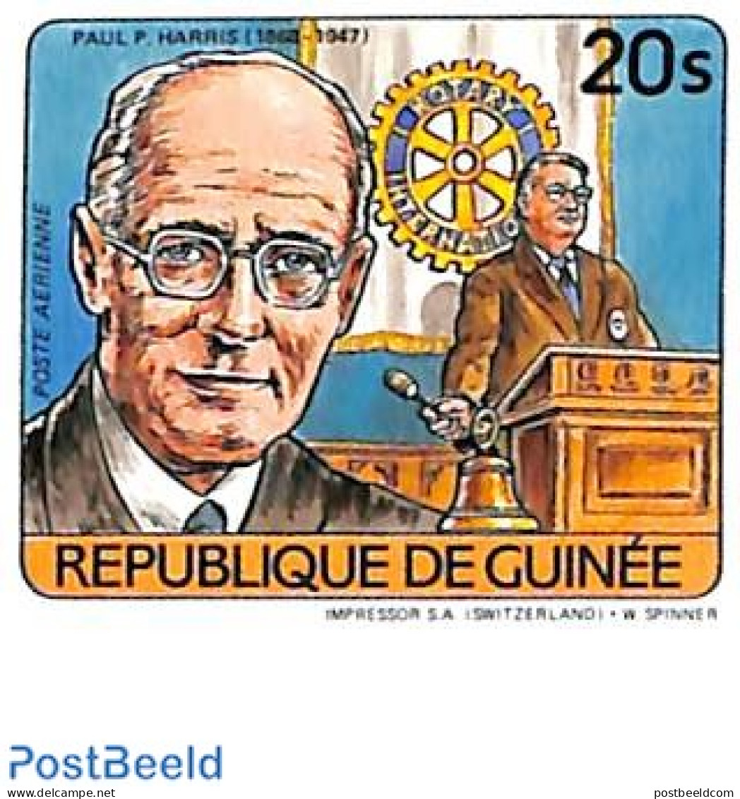 Guinea, Republic 1984 Stamp Out Of Set, Mint NH, Various - Rotary - Rotary, Lions Club