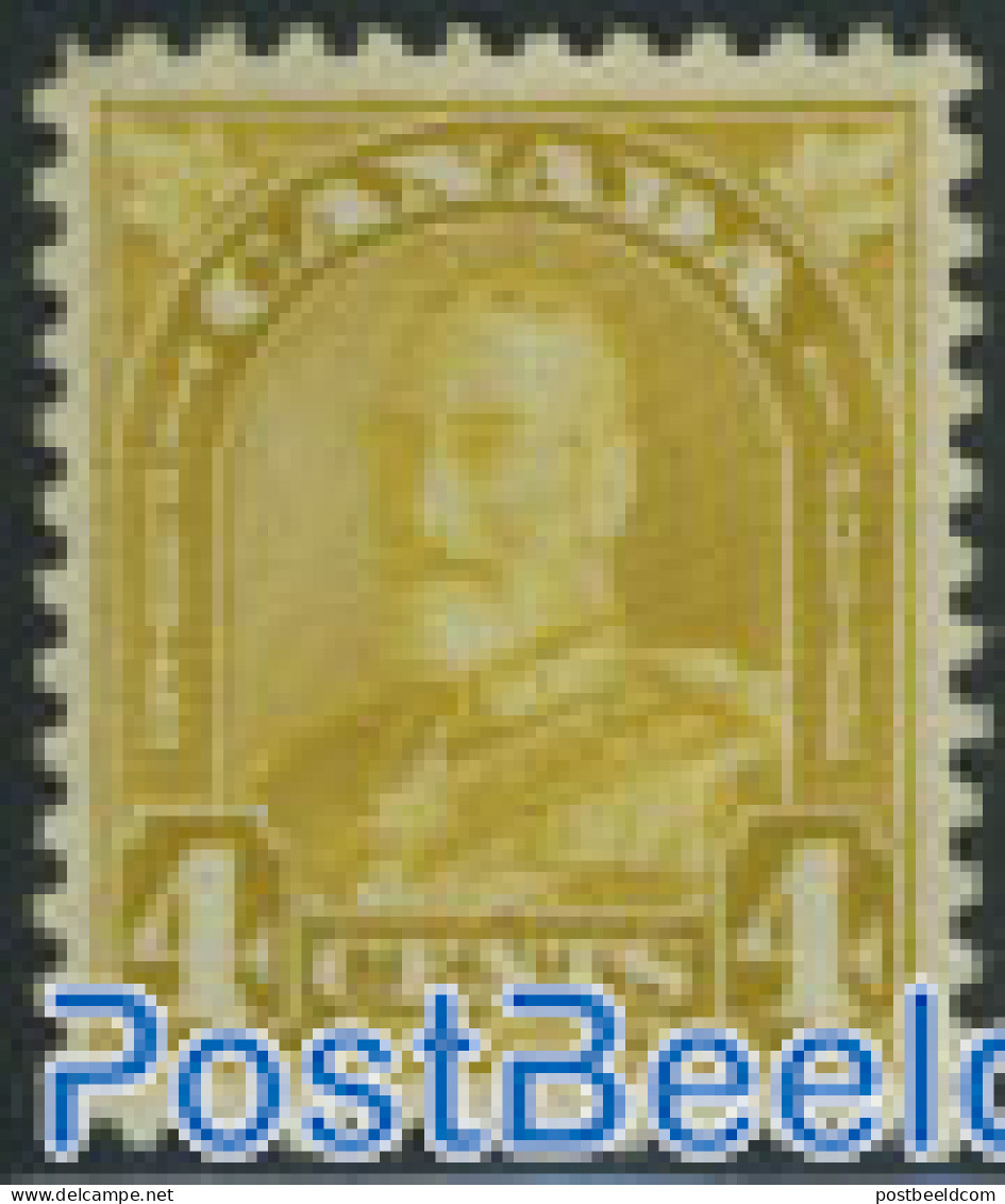 Canada 1930 4c, Stamp Out Of Set, Unused (hinged) - Unused Stamps
