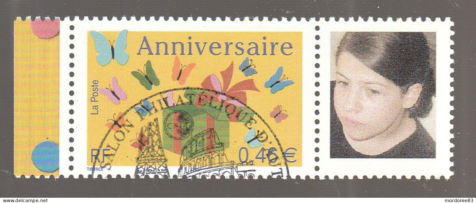 FRANCE 2002 Timbre Personnalisé Anniversaire YT 380Aa Oblitere - Usati