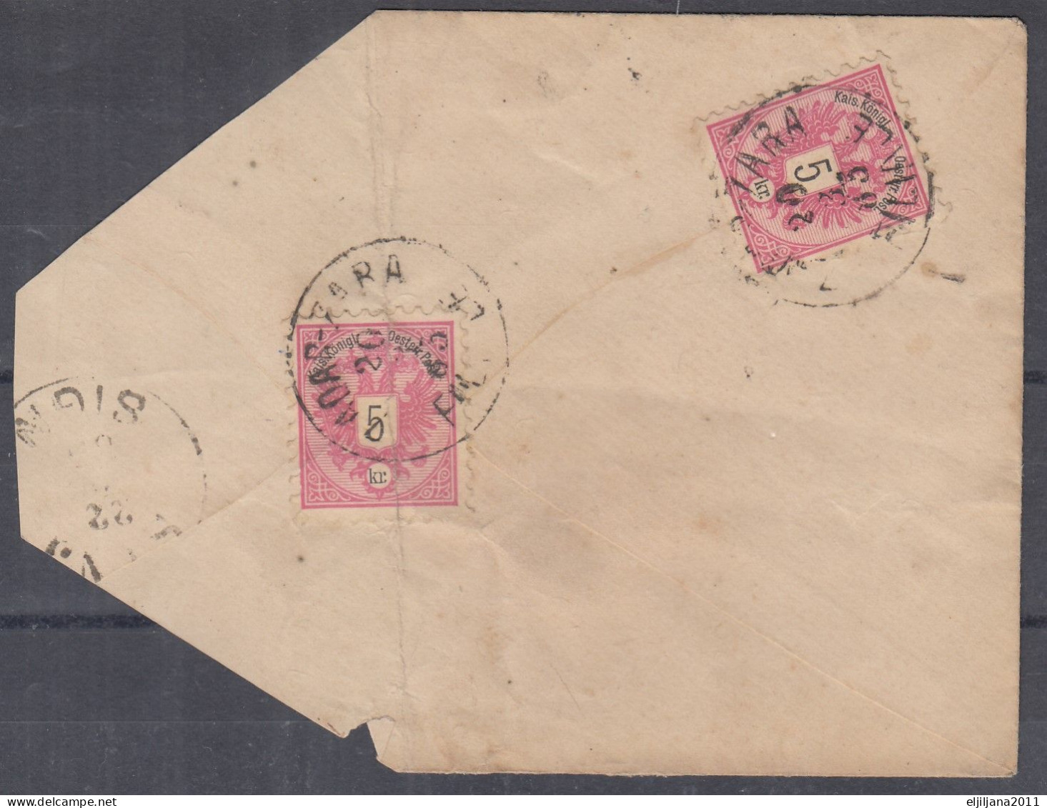 ⁕ Austria-Hungary CROATIA - Dalmatia ⁕ ZARA / Zadar ⁕ 6 old cover - see all scan