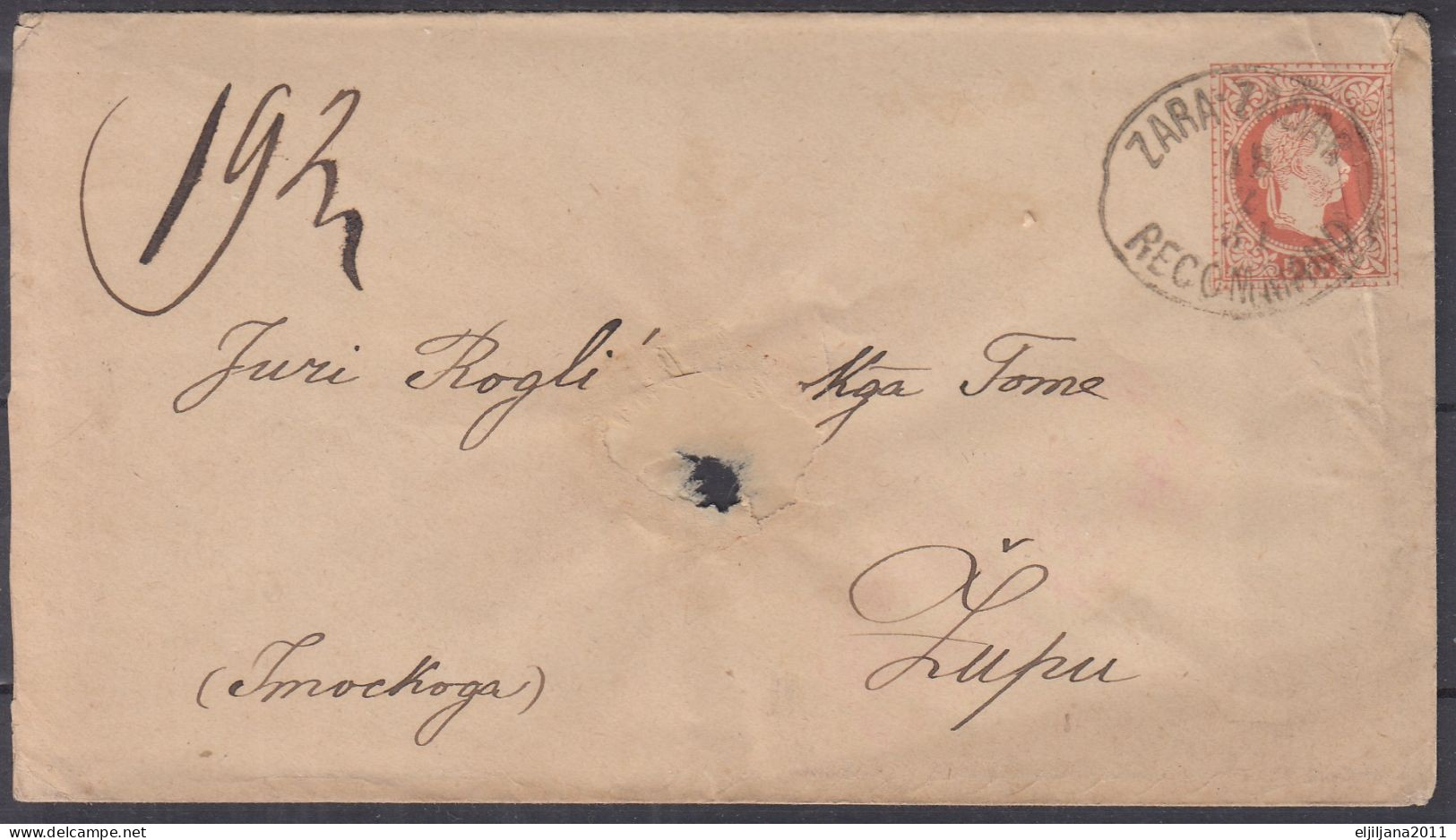 ⁕ Austria-Hungary CROATIA - Dalmatia ⁕ ZARA / Zadar ⁕ 6 old cover - see all scan